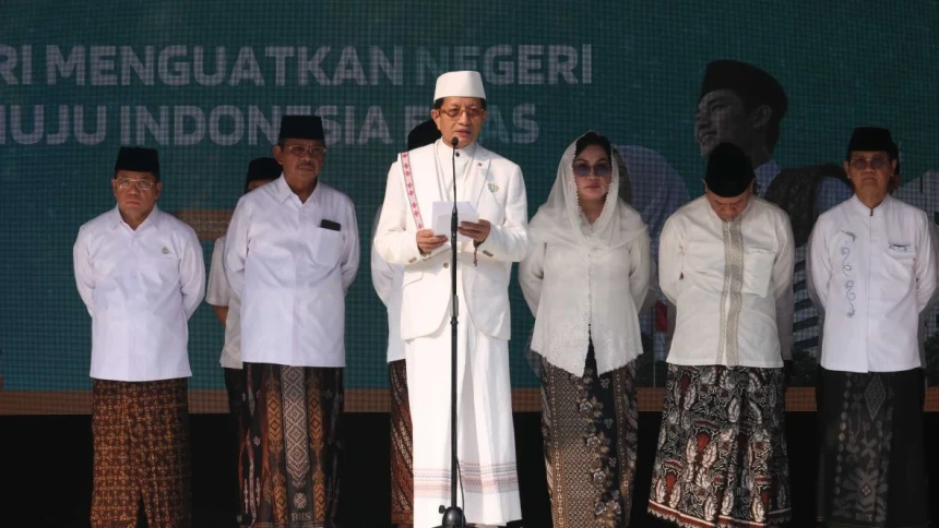 Kemenag Resmikan Satgas Safe Santri pada Peringatan Hari Santri 2026
