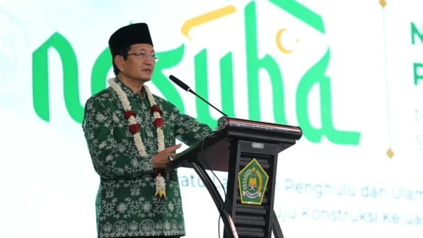 Menag: Pernikahan Harus Menciptakan Ketenangan bagi Keluarga