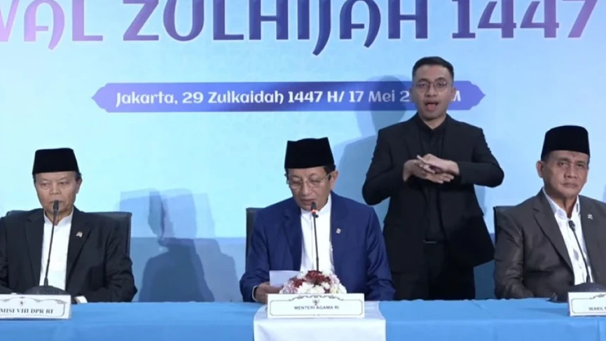 Pemerintah Tetapkan Idul Adha 1447 H Jatuh 27 Mei 2026