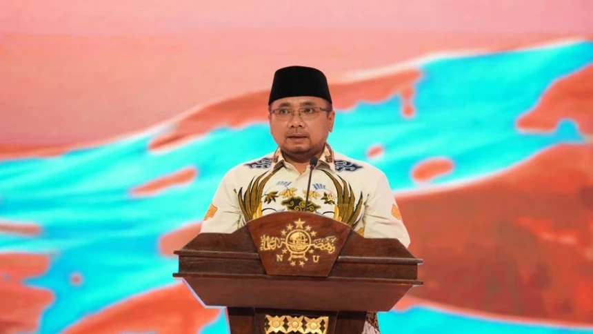 Di Hadapan Grand Syekh Al-Azhar, Menag Paparkan Solusi Cegah Konflik Antar Negara dan Agama