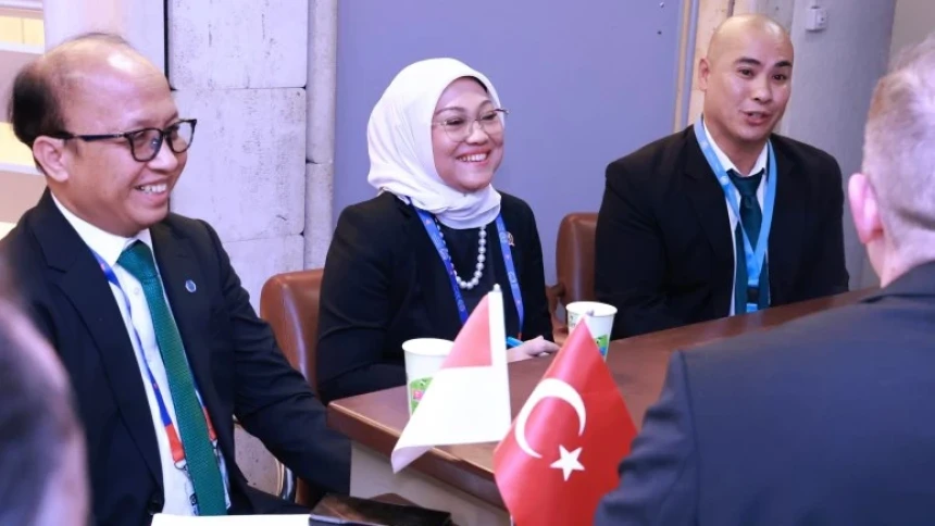 Menaker Indonesia dan Turki Tegaskan Komitmen Kerja Sama Bidang Ketenagakerjaan