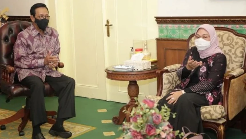 Menaker Sowan Sultan HB X Siapkan Pelaksanaan G20 di Yogyakarta