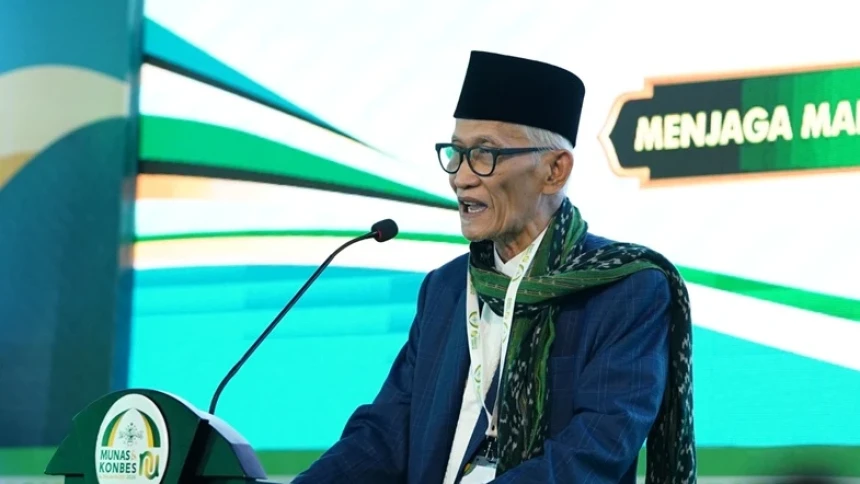 Munas Konbes NU 2026 Resmi Dibuka, Rais Aam Harap Ada Setitik Debu Keberkahan Bagi Pengurus