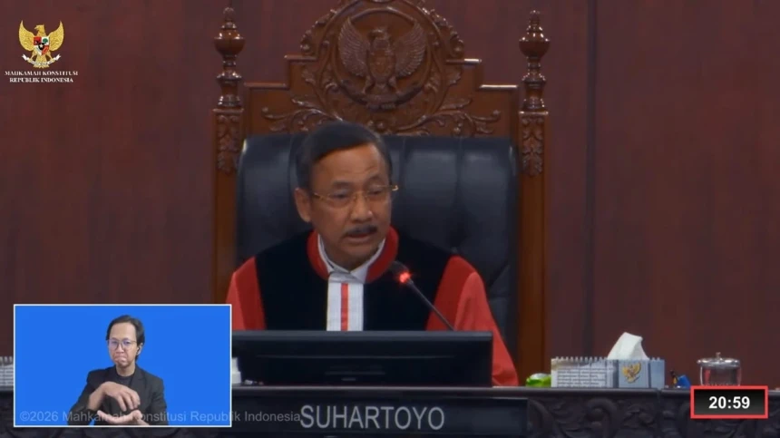 MK: Permohonan Sengketa Ijazah Gibran Tidak Dapat Diterima