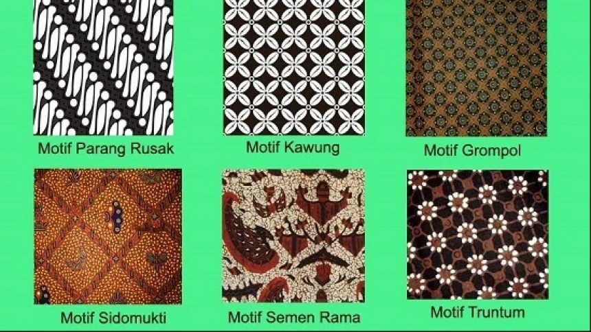 6 Motif Batik Masyhur di Indonesia dan Filosofinya 
