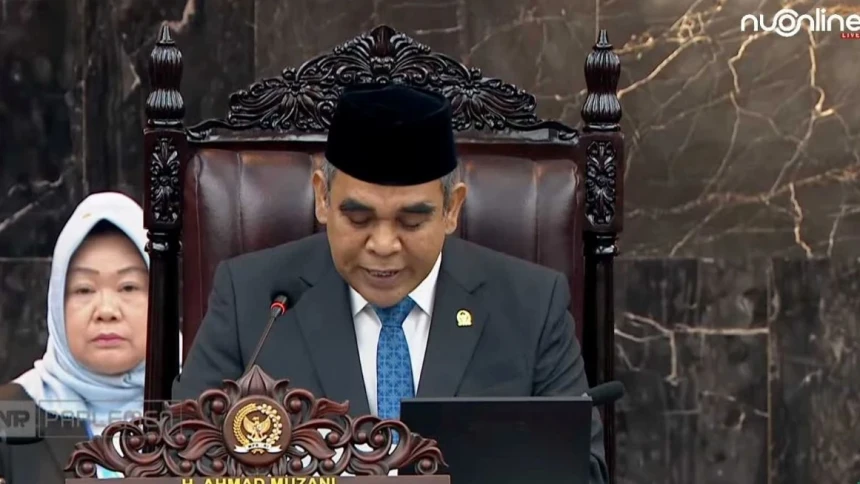 Ketua MPR Ahmad Muzani Buka Sidang Tahunan MPR 2026; 629 dari 732 Anggota Hadir