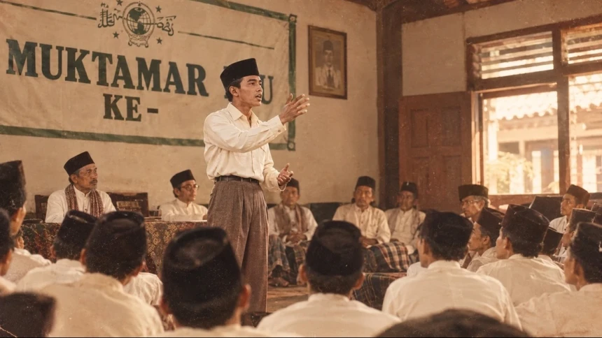 Cinta kepada NU: Lutut Soekarno dan Lutut Saya di Muktamar