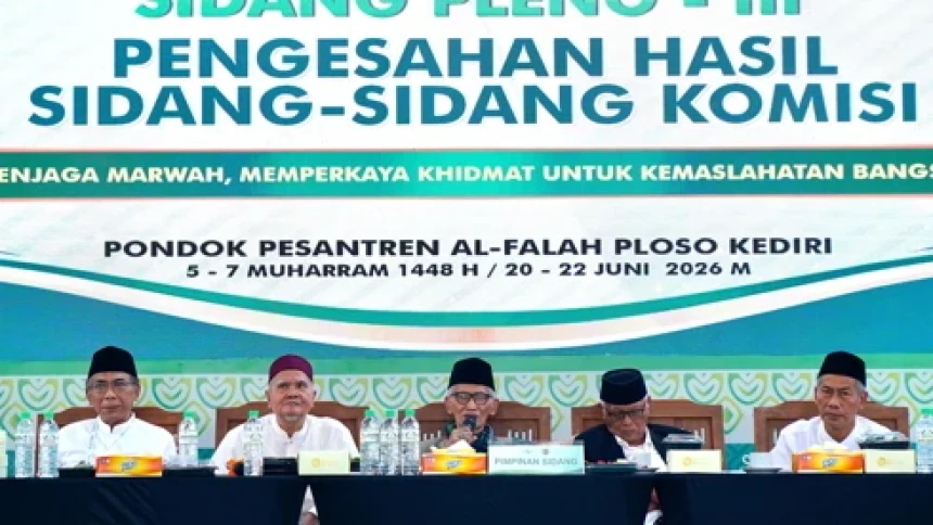 Tutup Pleno Munas-Konbes NU 2026, KH Anwar Iskandar Ingatkan Pentingnya Konsistensi Berorganisasi