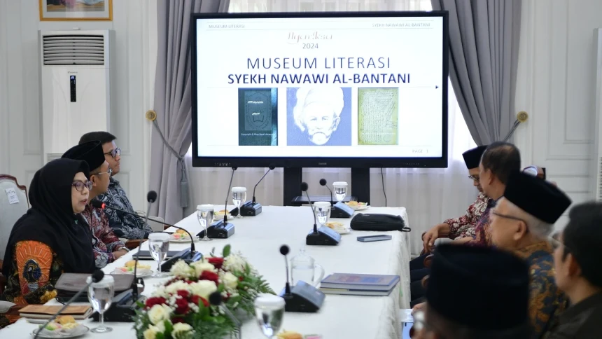 Wapres Ma’ruf Amin Terima Usulan Pendirian Museum Literasi Syekh Nawawi Al-Bantani