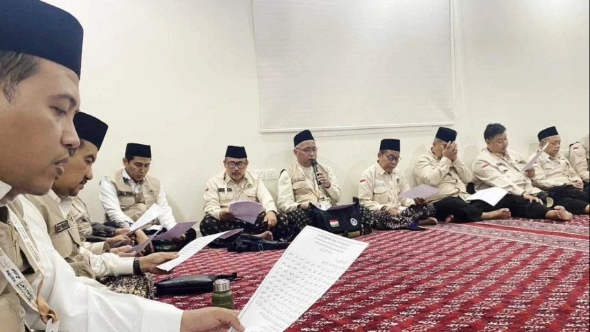 Musyrif Diny Bersama PPIH Gelar Istighotsah, Fokus Keselamatan Jamaah