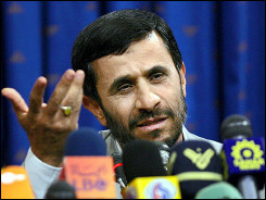 Ahmadinejad challenges Bush to TV debate