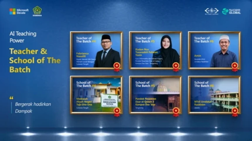 AI Teaching Power Hadirkan Praktik Baik Transformasi Pendidikan Melalui Teacher & School of the Batch