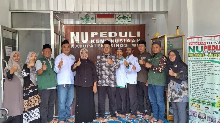 NU Care LAZISNU Perkuat Program Ekonomi UMKM di Pringsewu Lampung