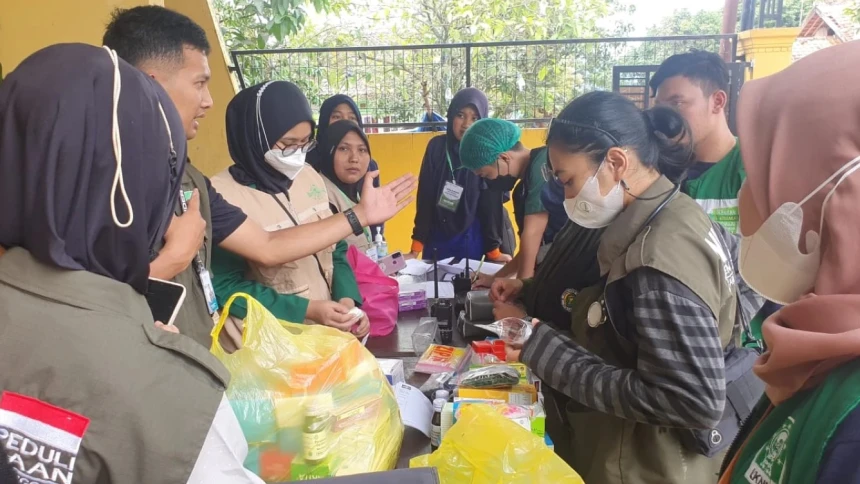 NU Peduli Berikan Tips Jaga Kesehatan di Pengungsian Gempa Cianjur