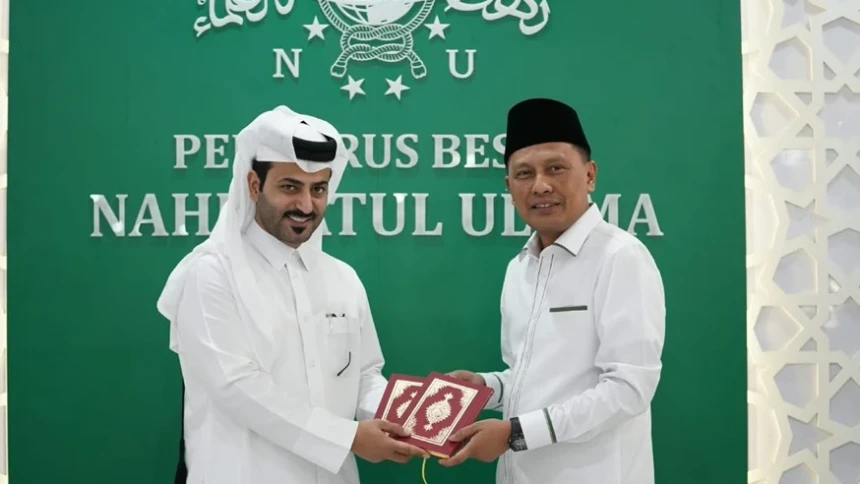 PBNU dan Kedubes Qatar Bahas Kerja Sama Beasiswa, Pertukaran Pelajar, hingga Produk Pesantren