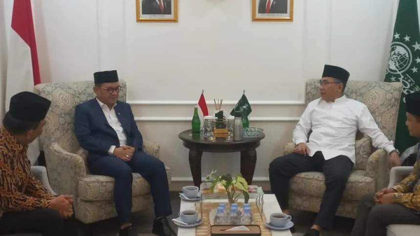 Gubernur Lemhannas Sambangi PBNU Bahas Geopolitik dan Kepemimpinan Nasional