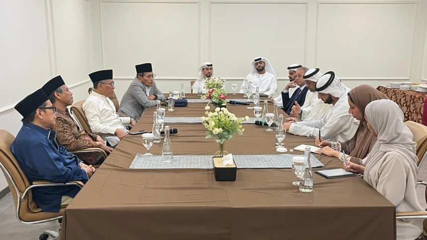 Ketum PBNU Terima Delegasi UEA, Bahas Perdamaian Kawasan dan Kerja Sama Strategis
