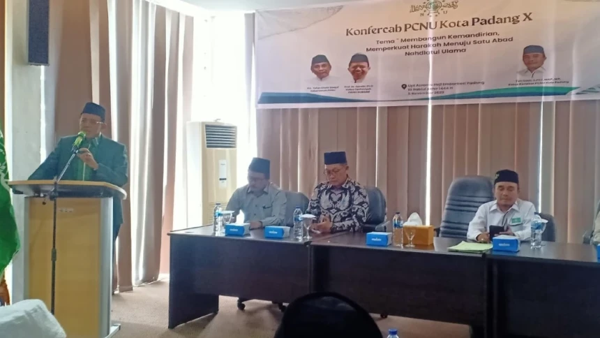 Konfercab Ke-10, Jamaril Tuanku Mudo-Hendri Yazid Nakhodai PCNU Padang