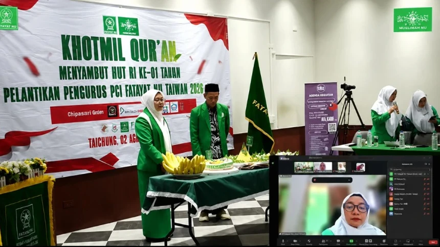 Fatayat NU Taiwan Masa Khidmah 2026-2029 Dilantik, Siap Perkuat Pemberdayaan Perempuan Diaspora Indonesia