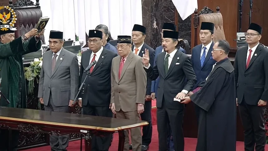 Ahmad Muzani Ditetapkan Jadi Ketua MPR RI 2024-2029 Bersama 8 Wakilnya