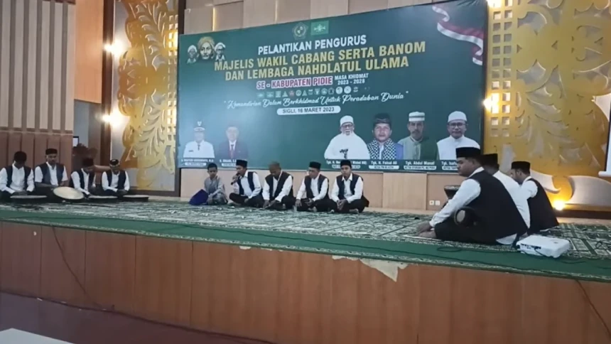 Lantik 23 MWCNU Se-Pidie, PWNU Aceh: Ini Prestasi Luar Biasa