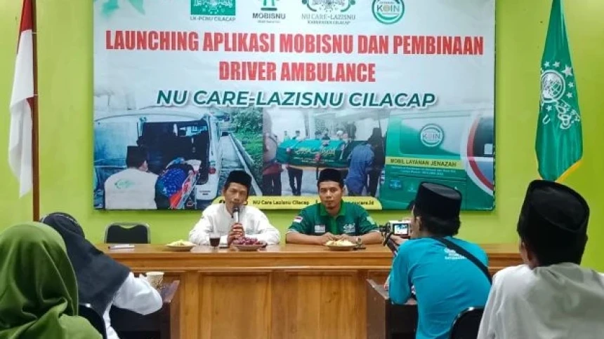 Siapkan Layanan Ambulans Digital, LAZISNU Cilacap Luncurkan Mobisnu