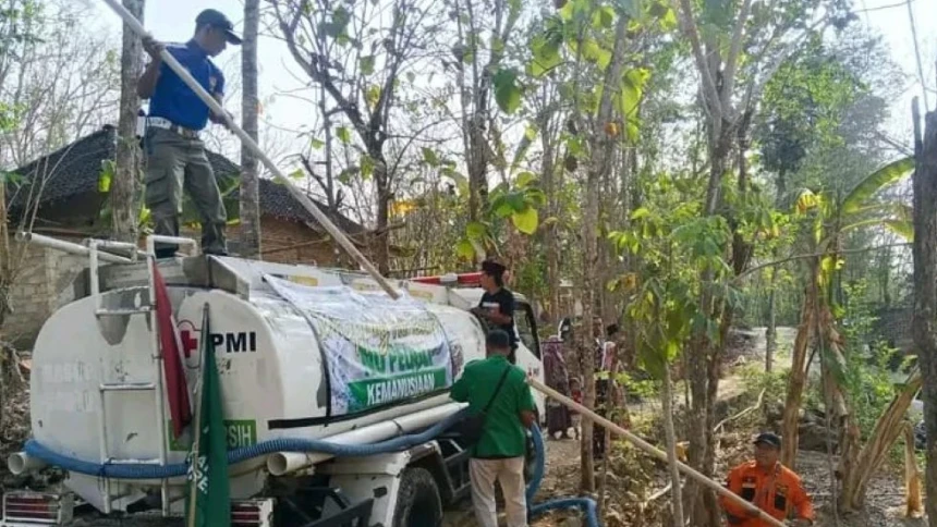 Ansor–Banser Bantul Salurkan 272 Ribu Liter Air Bersih hingga Gunungkidul