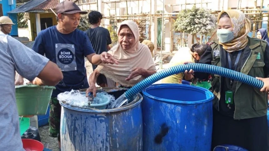 131,5 Ribu Liter Air Bersih Disalurkan LAZISNU Cilacap untuk Bantu Warga Terdampak Kekeringan