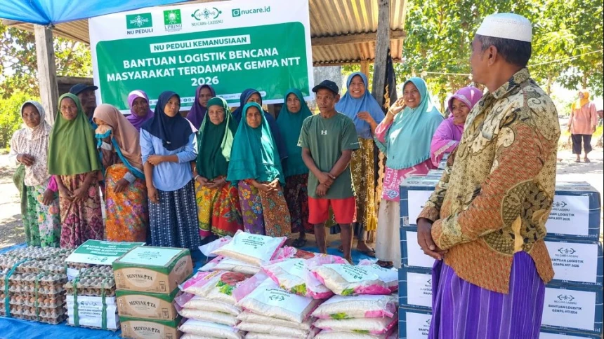 NU Peduli NTT Lanjut Salurkan Bantuan, Pemulihan Masjid Jadi Prioritas usai Gempa Flores