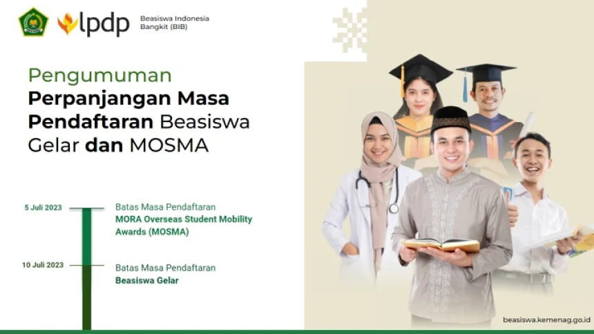 Pendaftaran Beasiswa Indonesia Bangkit 2023 Kemenag Diperpanjang, Cek Timelinenya di Sini