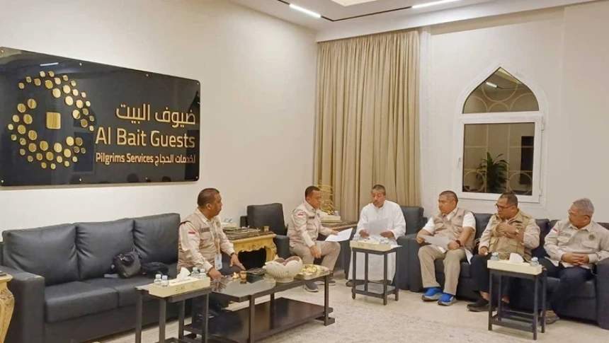 Temui Syarikah, Itjen Kemenhaj Pastikan Komitmen Pelayanan terhadap Jamaah Haji