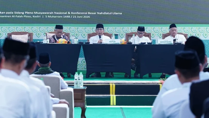 Sidang Pleno II Munas-Konbes, Ketum PBNU Sebut Pelatihan Kader NU Jadi Fondasi Meritokrasi