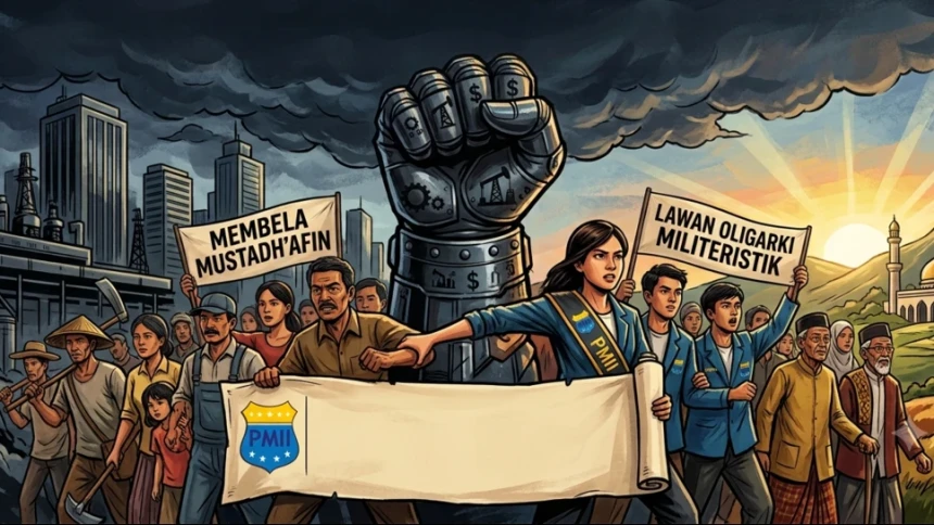 PMII, Cengkeraman Oligarki Militeristik, dan Mandat Membela Kaum Mustadh’afin 