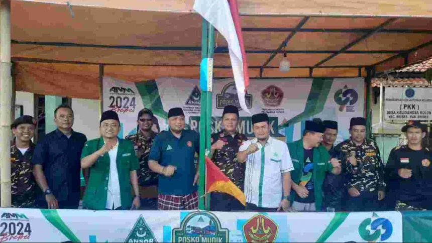 GP Ansor Brebes Layani Potong Rambut hingga Pijat Refleksi di Posko Mudik Lebaran 2024