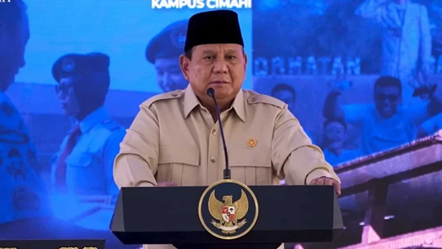 Prabowo Sebut Ada Kelompok yang Ingin Indonesia Terpecah