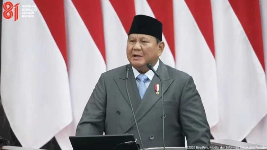 Prabowo: Investasi 2025 Capai Rp1.931 Triliun, Ciptakan 2,7 Juta Lapangan Kerja