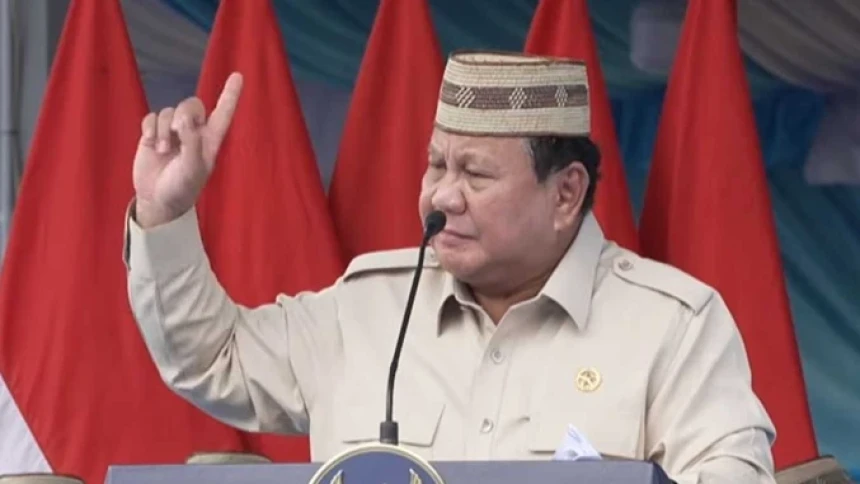 Presiden Prabowo Klaim Ada Pendanaan di Balik Sejumlah Aksi Demo