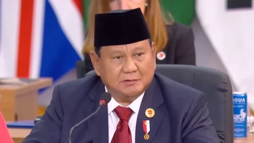 Prabowo Bahas Isu Kelaparan hingga Kondisi Geopolitik di KTT G20