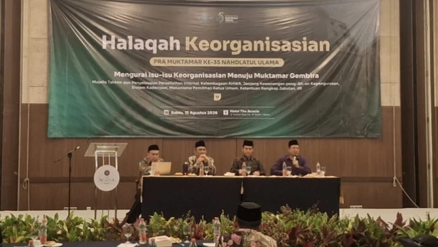 Halaqah Pra-Muktamar Ke-35 NU Bahas Pemilihan Ketua Umum, AHWA, dan Rangkap Jabatan