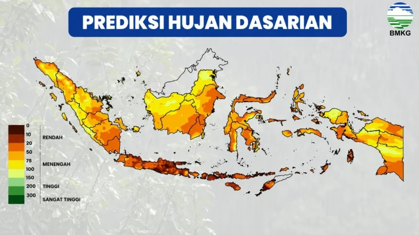 Prediksi Cuaca 26 Juni-2 Juli 2026: Musim Kemarau Makin Terasa, Dinamika Atmosfer Picu Hujan di Sebagian Daerah