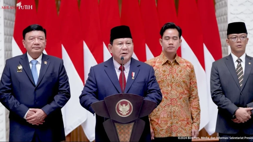 Presiden Prabowo Terbitkan Perpres Kenaikan Tunjangan Kinerja TNI dan Kemhan