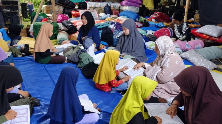 Psikososial Dampingi Pengungsi Terdampak Gempa Bumi di Manggarai NTT
