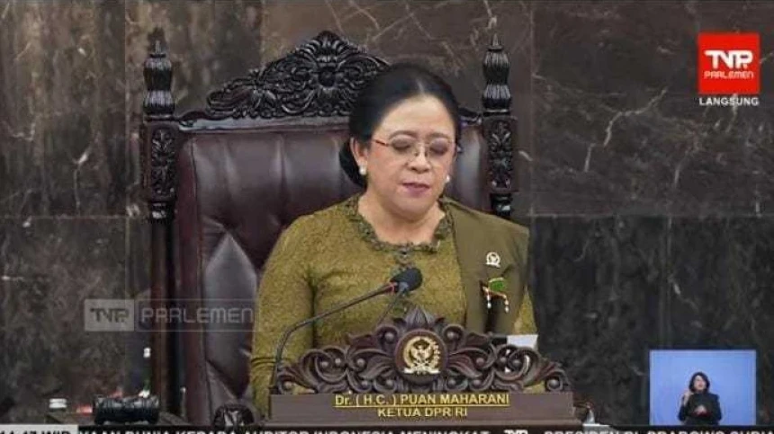 Tiga Tahun Masa Bakti, Puan: DPR Rampungkan 28 RUU Jadi UU