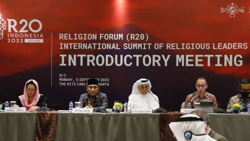 Hadiri Pertemuan Perdana R20, Delegasi Sepakati Agama Jadi Solusi Permasalahan Global