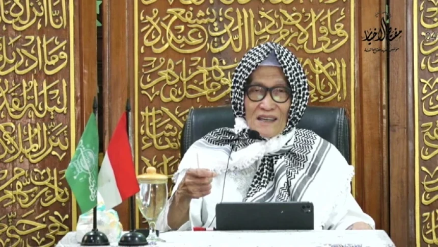 Rais Aam PBNU Sempatkan Ngaji Al-Hikam Sebelum Berangkat Rapat Koordinasi ke Jakarta