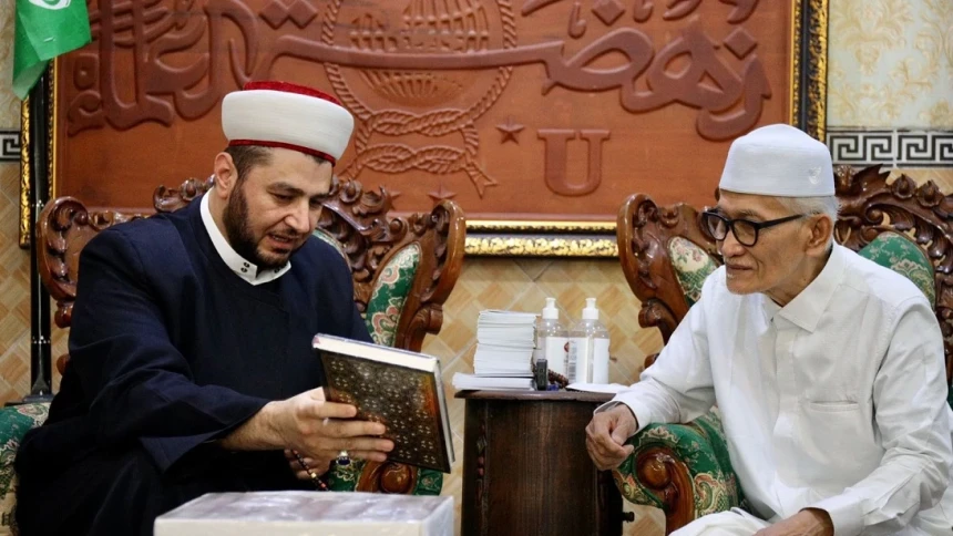 Kunjungi Rais 'Aam PBNU, Ulama Suriah Harap Muncul Penahkik Kitab Andal dari Indonesia