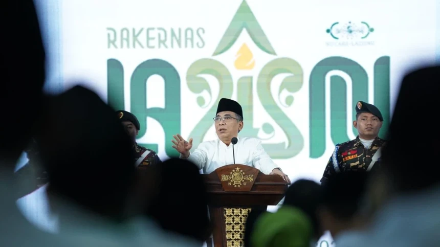 Gus Yahya Dorong LAZISNU Bentuk Skema Tauzi' dan Tasharuf Zakat, Infak, dan Shadaqah