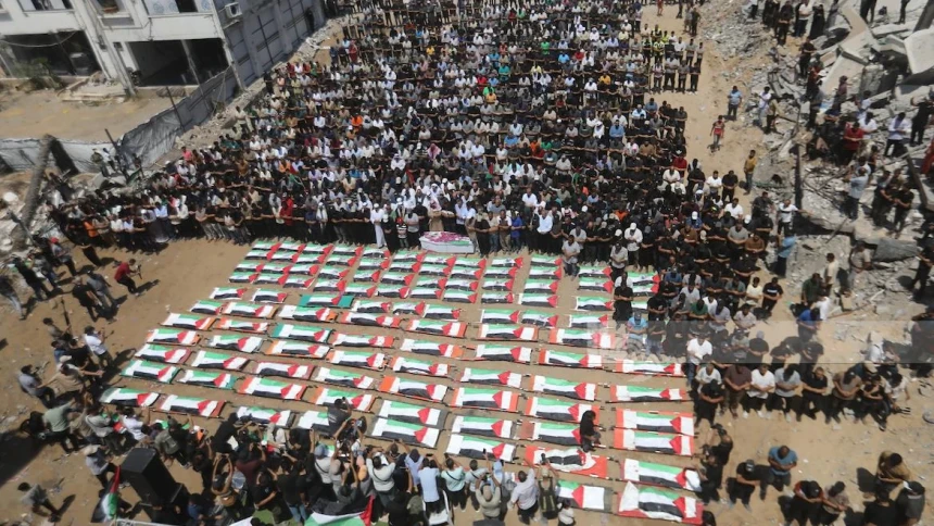 Setelah Tertimbun Sejak 2023, 112 Jenazah Rakyat Palestina Berhasil Dievakuasi dan Dimakamkan