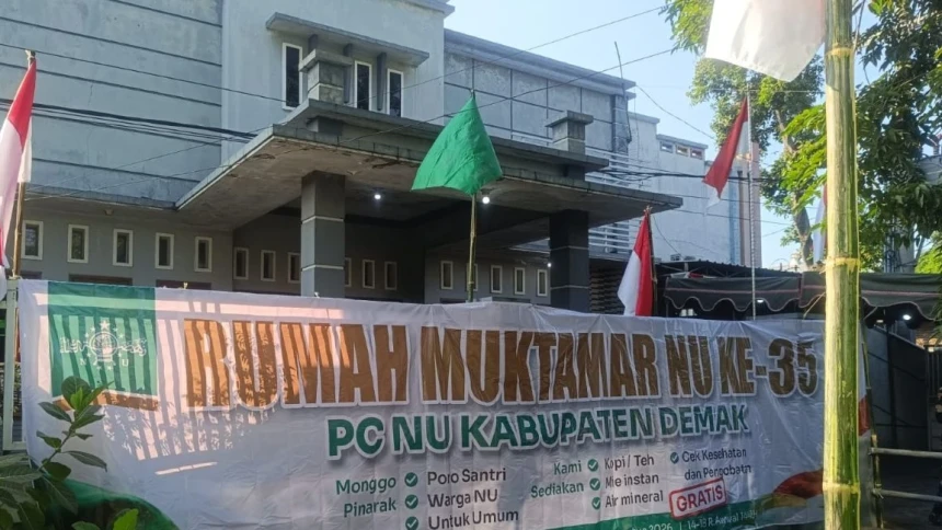 Rumah Muktamar dari NU Demak Layani Muktamirin di Jombang