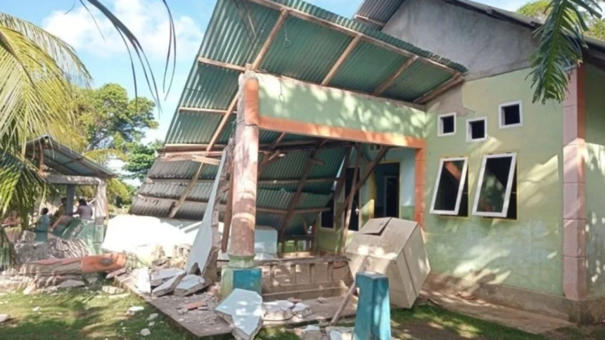 45 Rumah Rusak dan 1.160 Warga Mengungsi Akibat Gempa M7,7 di Sulawesi Utara